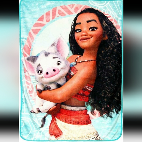 Diseny Moana Fleece blanket 46"×60" - Picture 1 of 2